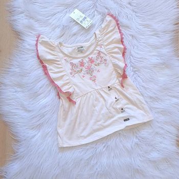 Adorable haut avec petite broderie 4 ans kiabi