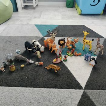 Lot animaux en plastique