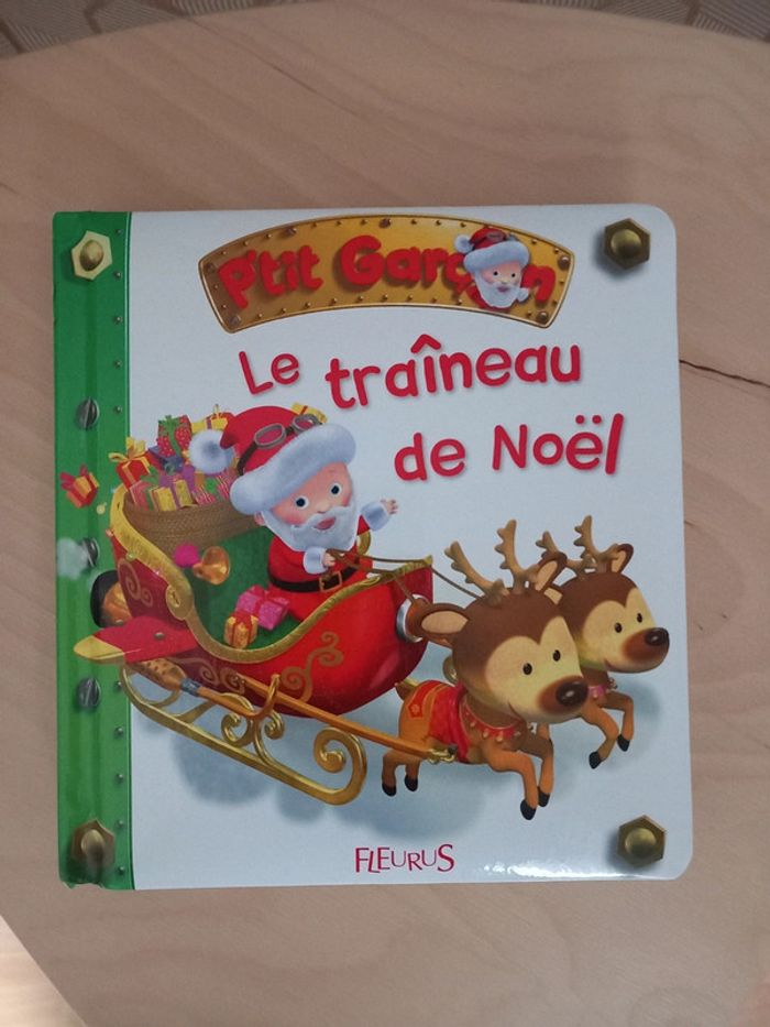 Livre P'tit garçon Le Traîneau de Noël 🎄 comme neuf