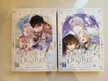 Lot 2 livres Autrice de ma destinée - manhwa