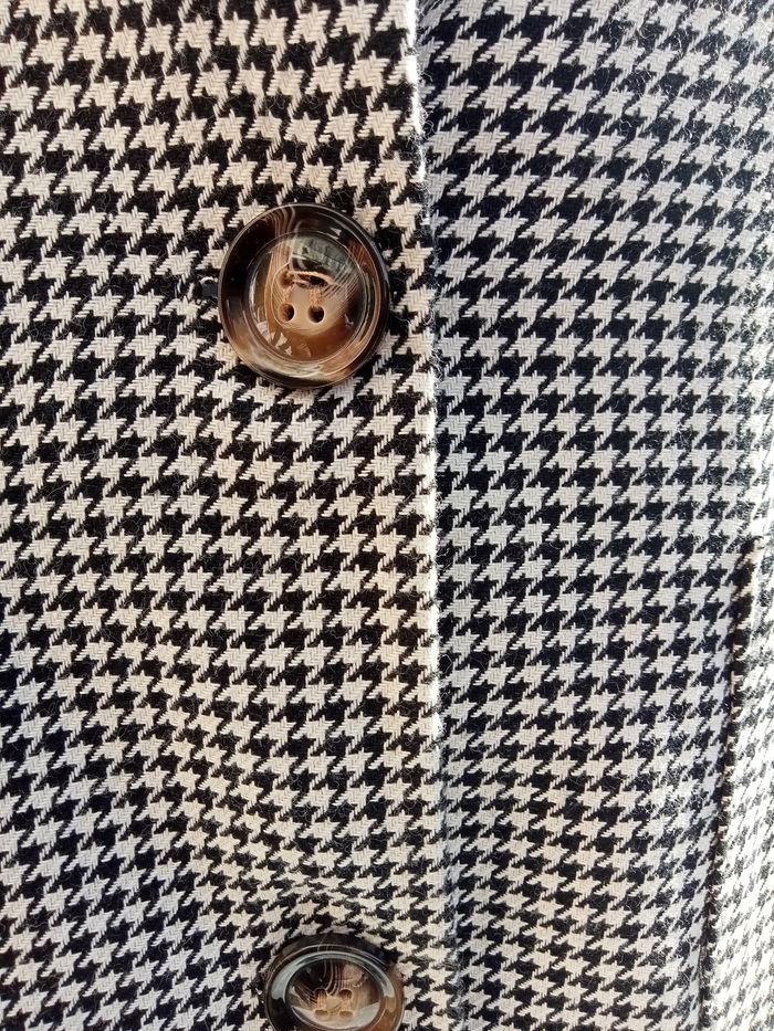 Veste pieds de poule coton - photo numéro 2