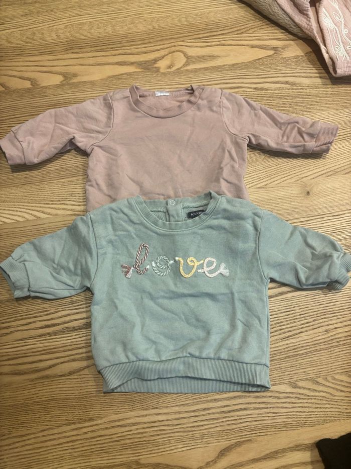 Lot de 2 pulls bébé fille - photo numéro 3