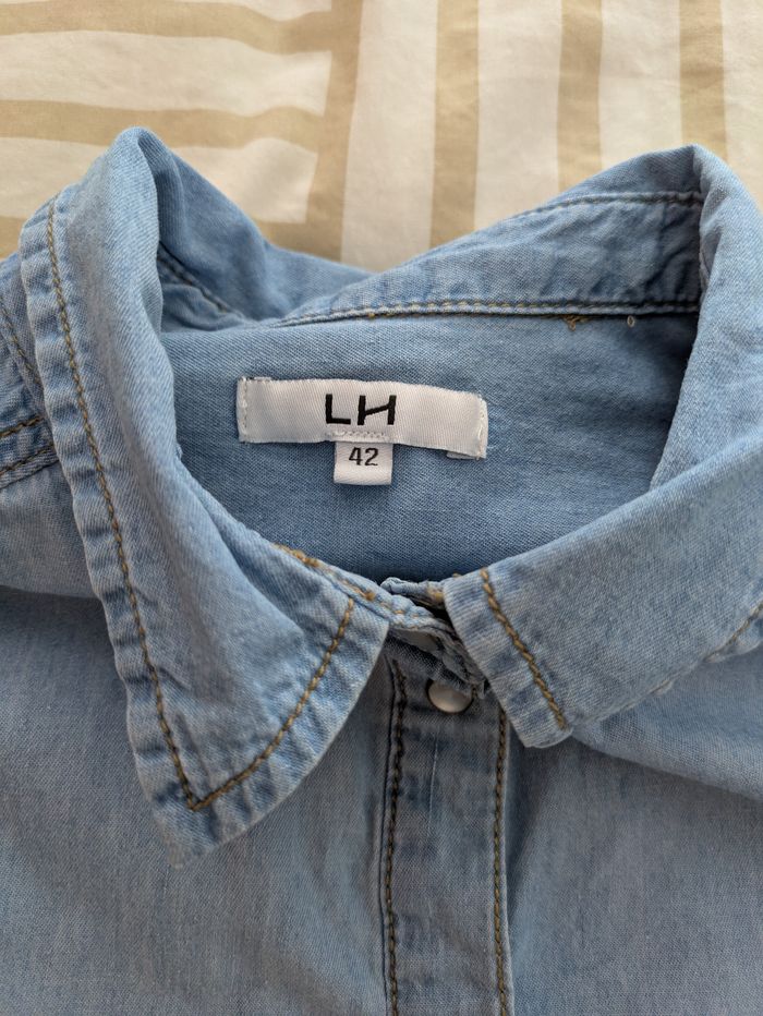 Chemise en Jean Denim LH (La Halle) - photo numéro 2