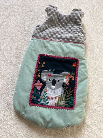 Gigoteuse vert menthe koala