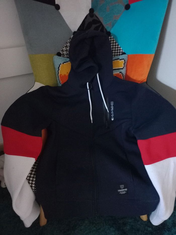 Gilet avec capuche chaud