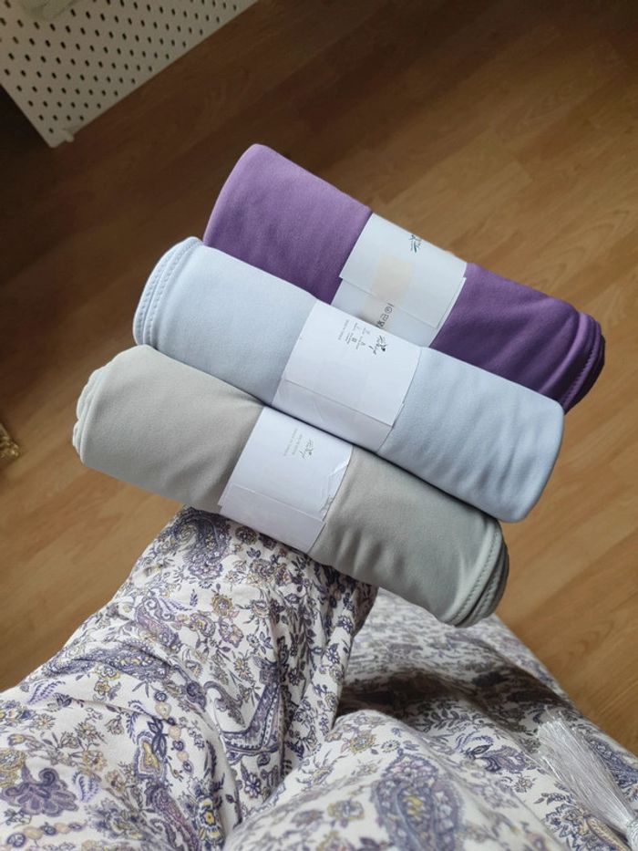 Lot de 3 voiles/hijab en jersey premium luxe - photo numéro 2