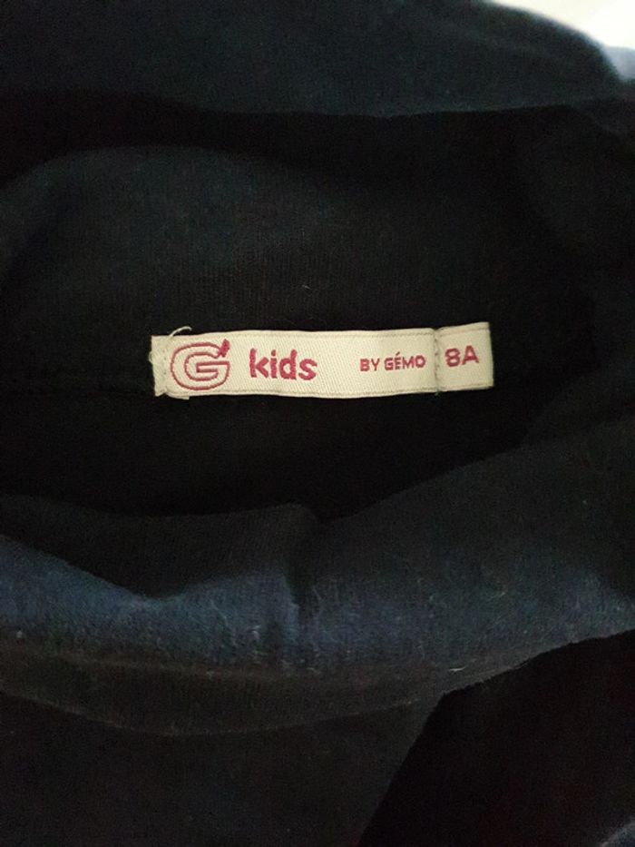 Sous-pull bleu marine 8 ans - photo numéro 7