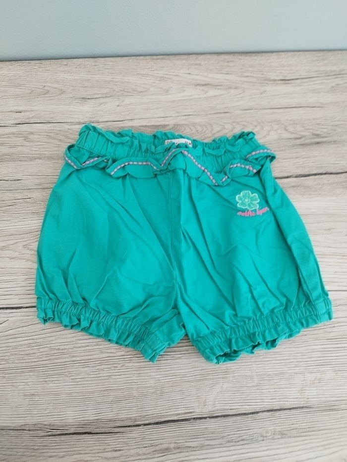 Short fluide fille 12 mois