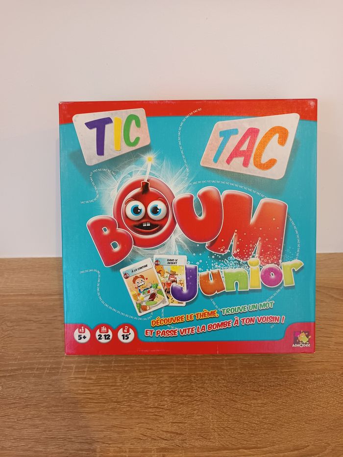 Jeu de société – Tic Tac Boum Junior (Asmodée) 💣