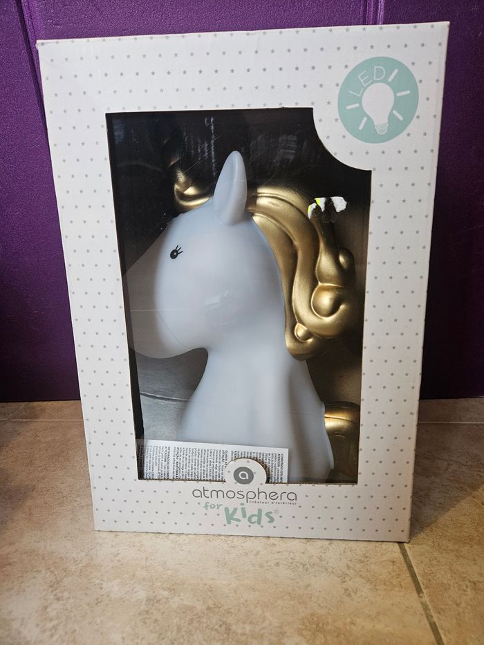 Veilleuse licorne 30cm - photo numéro 2