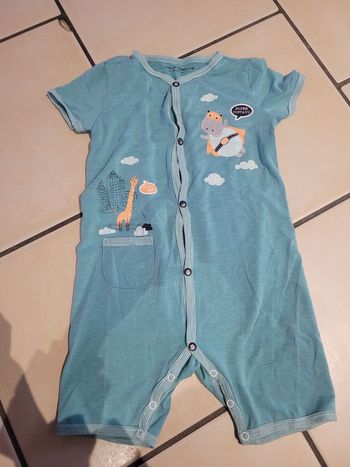 Pyjama été sergent major 18m