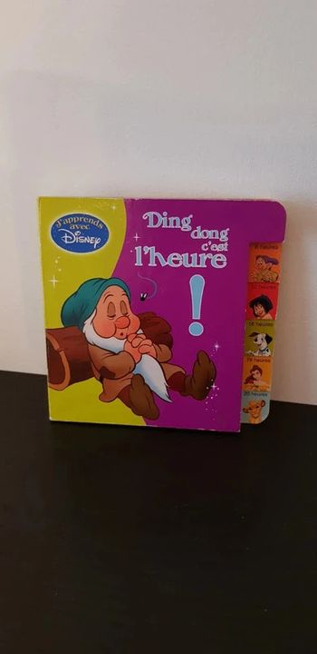 Livre "Ding dong c'est l'heure" de Disney