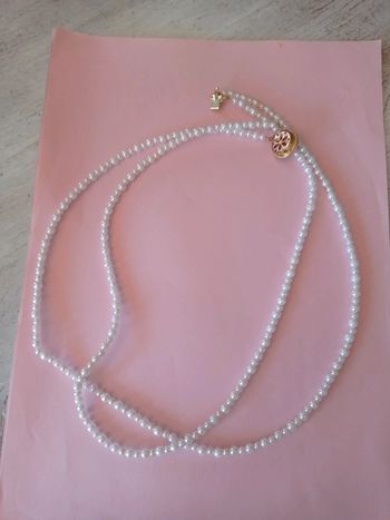 Collier perles fantaisie