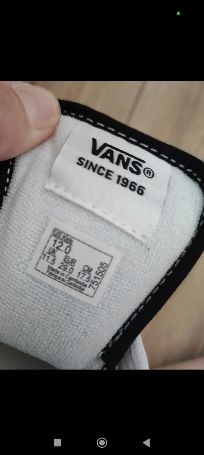 Baskets vans - photo numéro 2