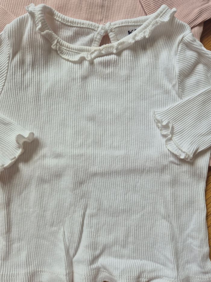 Lot de 3 tee-shirt à manches longues 6 mois - photo numéro 2