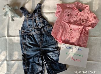 Salopette et chemisette BabyGap