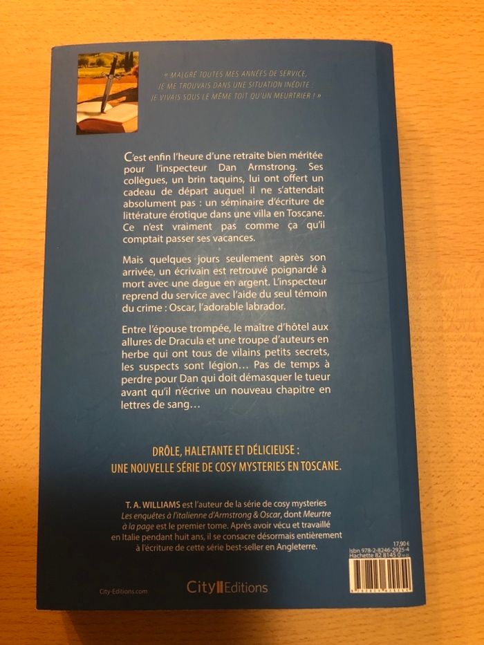 Livre Cosy Mystery « Meurtre à la page » - photo numéro 2