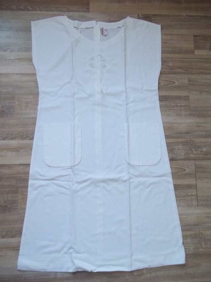 Blouse sans manche Bragard blanche 46M - photo numéro 2