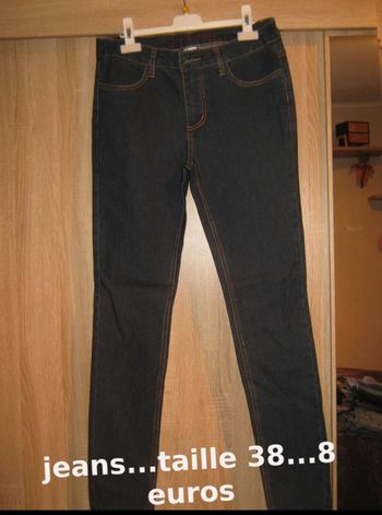 jeans taille 38