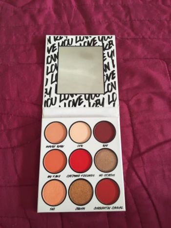 Palette BH Cosmetics juste swatchée