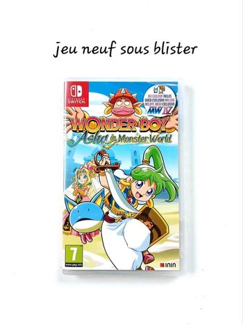 Wonder Boy Asha in Monster World Nintendo Switch
