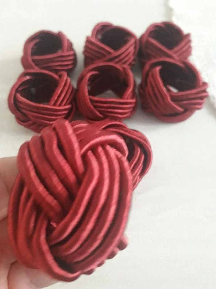 8 ronds de serviettes