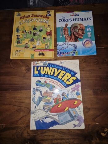 Lot de 3 livres