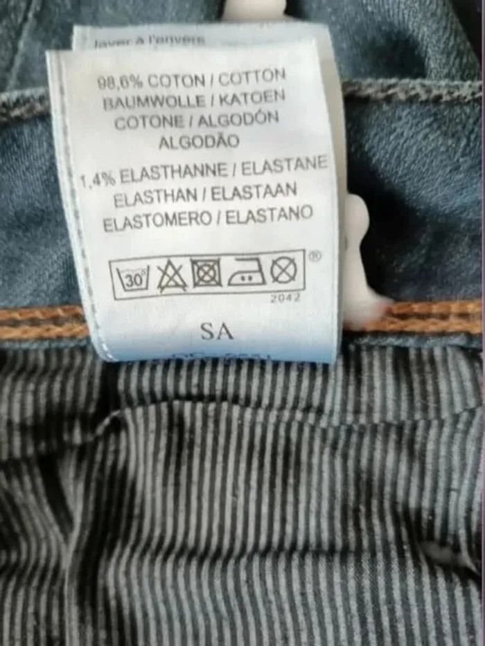 Jean Kaporal modéle cleon ,coupe slim ,taille basse , stretch - photo numéro 12