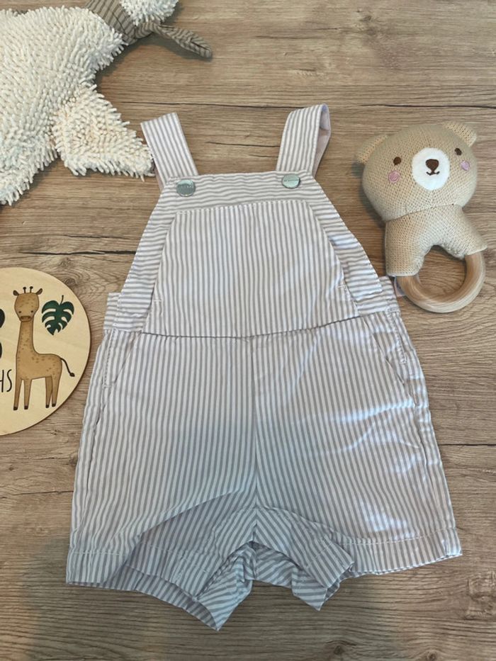 Salopette jacadi garçon 3 mois tenue ensemble bébé - photo numéro 2