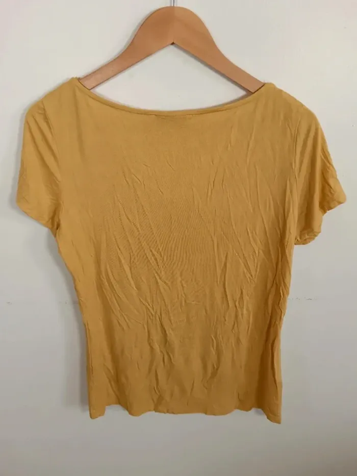 C23 blouse moutarde Fashion private company L - photo numéro 2