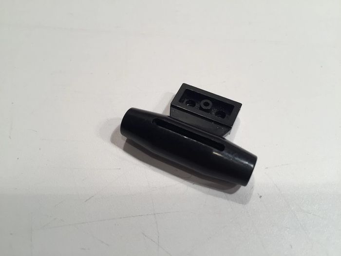 lot x2 Moteur noir 1x2 plaque latérale avec supports d'essieu 3475b pièce détachée lego #A14 - photo numéro 4