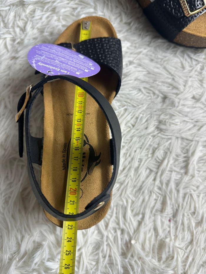 Paire de sandales compensées Plakton taille 37 - photo numéro 5