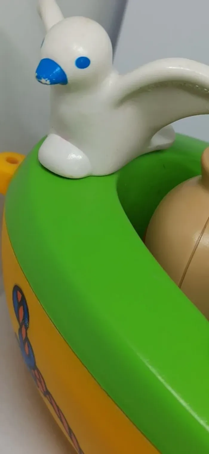 Bateau de pêche avec mouette playmobil 123 - photo numéro 5