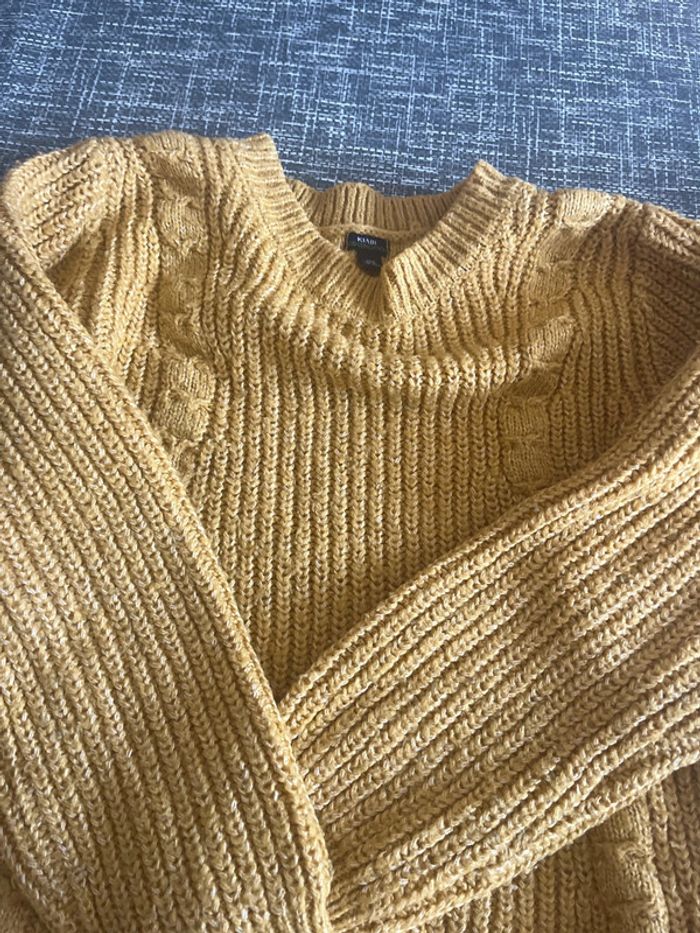 Pull moutarde - photo numéro 4