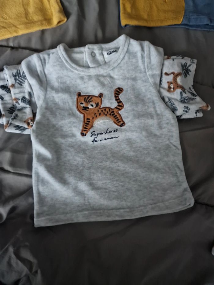 Lot de 6 pyjamas 12 mois - photo numéro 5
