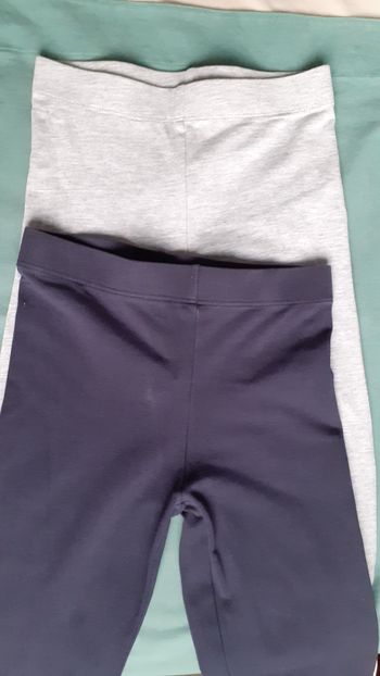 Lot de 2 leggings fille 8 ans