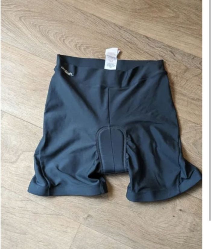 Cycliste culotte rembourrée pour velo Decathlon Btwin