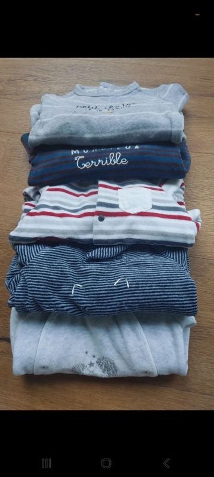 Lot pyjama  bébé garçon 3 mois