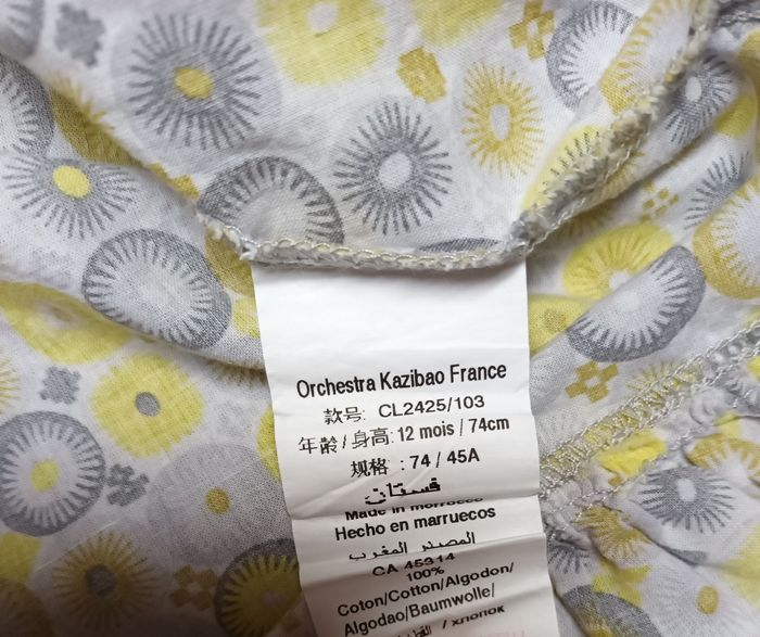 Robe T12mois - photo numéro 3