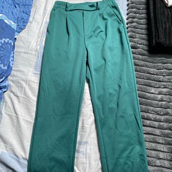 Pantalon habillé vert
