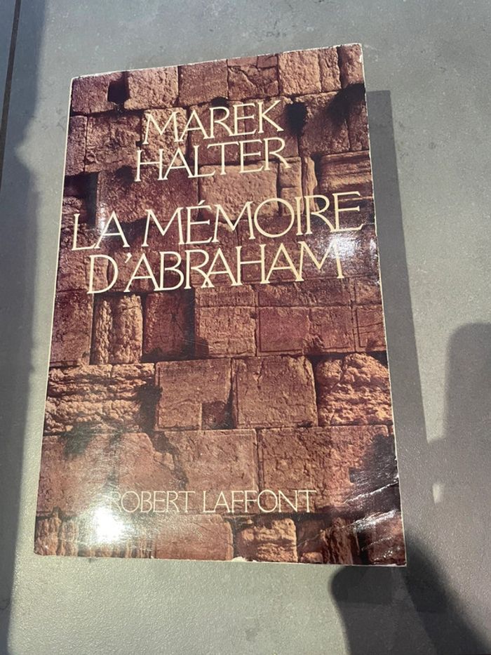 Livre la mémoire d’Abraham