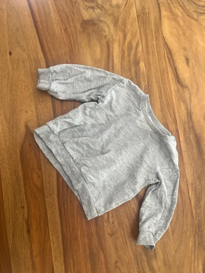 Sweat gris H&M
