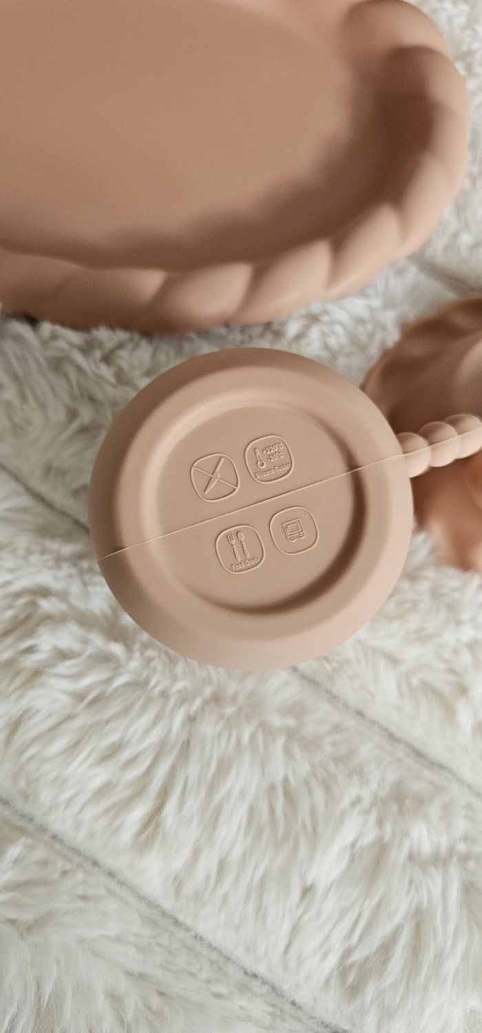 Magnifique coffret repas Princesse rose Neuf - photo numéro 6