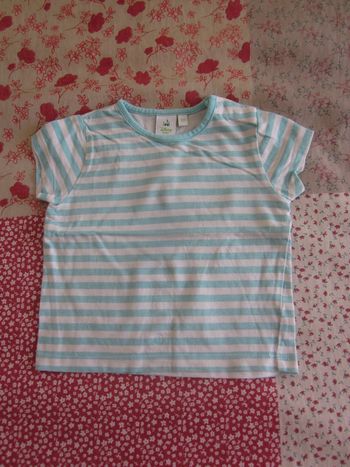 T-Shirt manches courtes rayé 6 mois