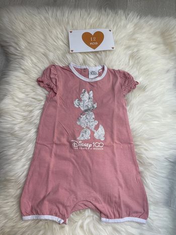12 mois - combinaison Minnie