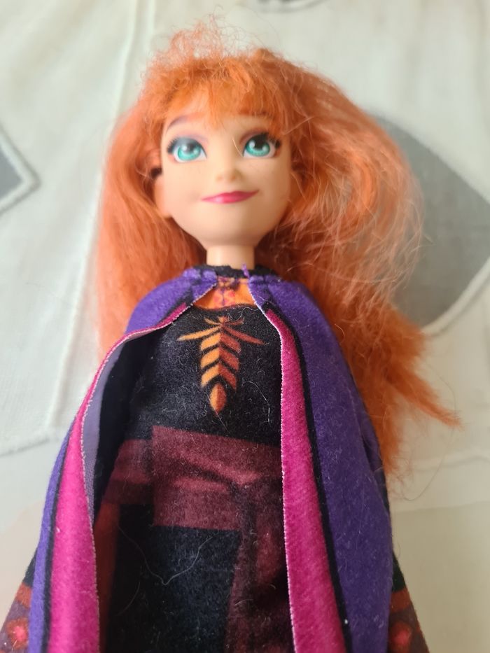 Poupée reine des neiges Disney Anna - photo numéro 2