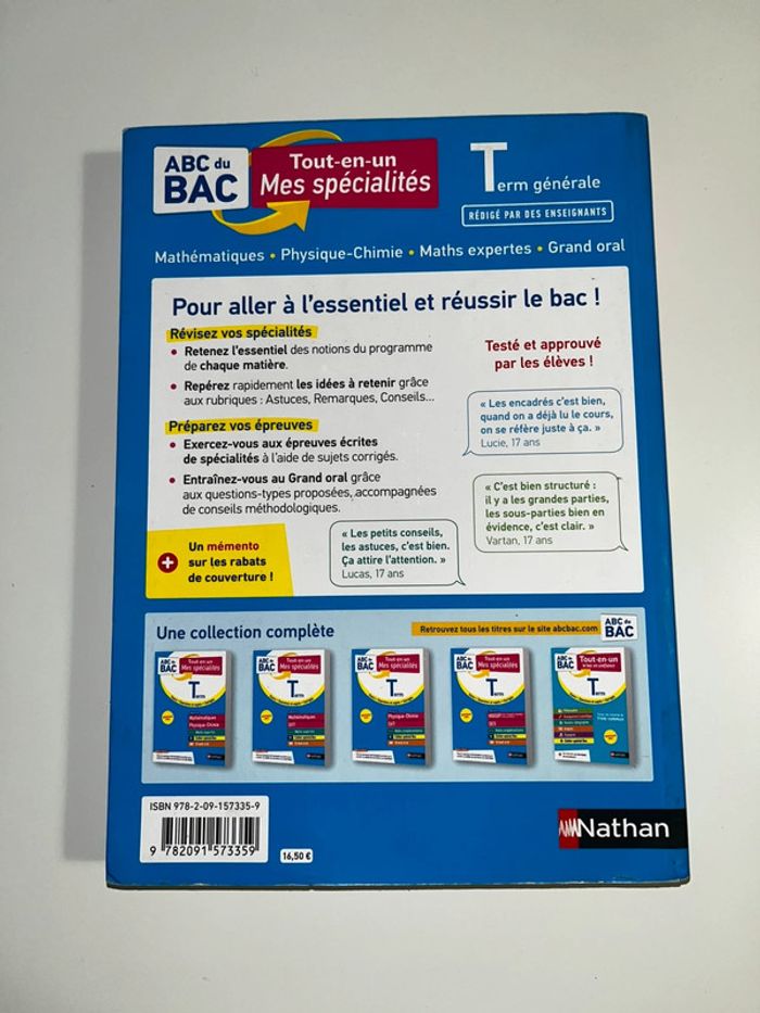 Livre scolaire : ABC du bac tout-en-un Terminale - photo numéro 2