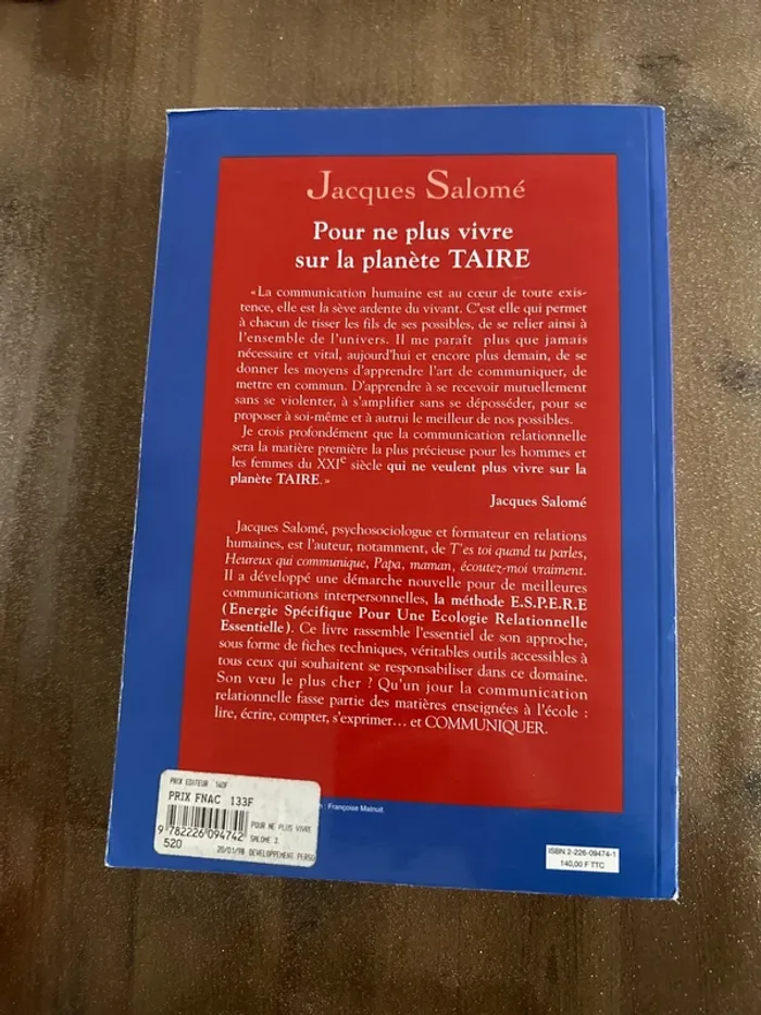 Livre pour ne plus vivre sur la planète taire - photo numéro 3