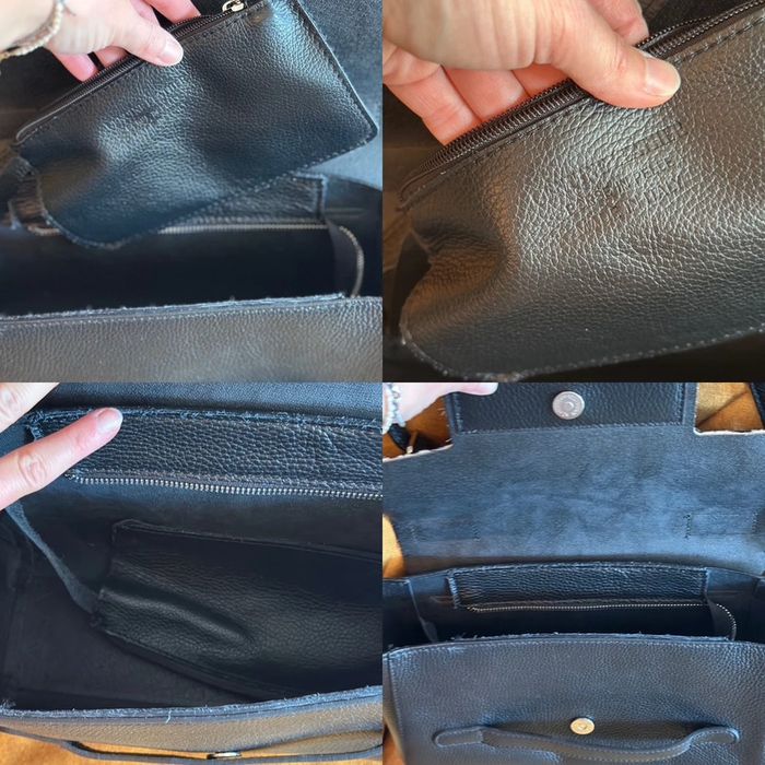 Sac en cuir à bandoulière zèbre – fabrication italienne - photo numéro 13