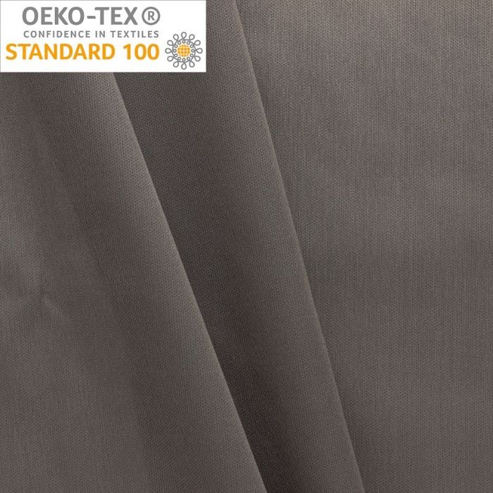 Tissu pul imperméable anthracite 50cm sur laize